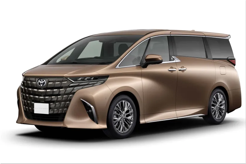 Toyota Alphard hybrid minivan