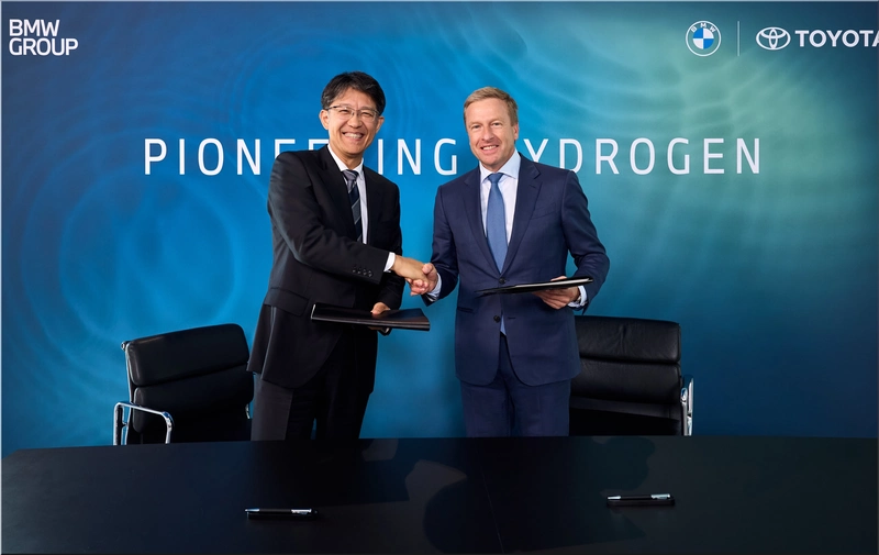 Toyota and BMW