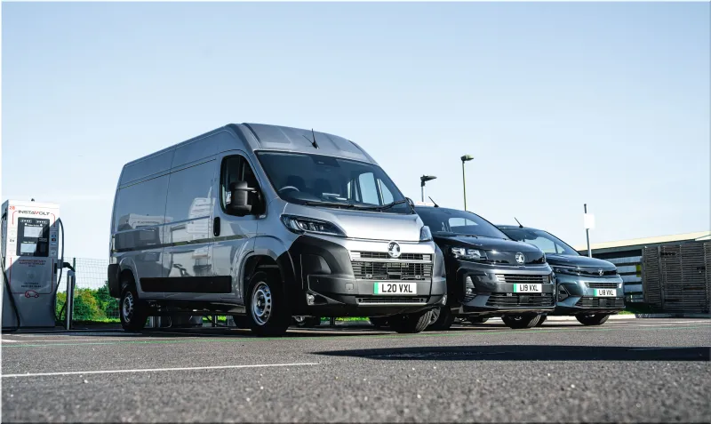 Vauxhall electric vans