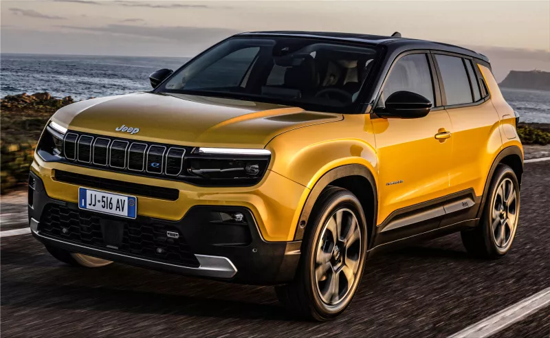 Jeep Avenger electric SUV