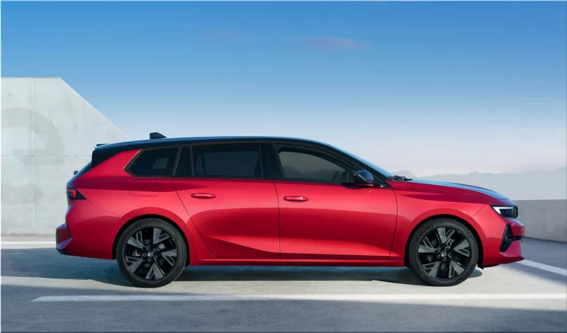 Opel Astra electric car