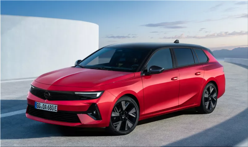 Opel Astra electric car
