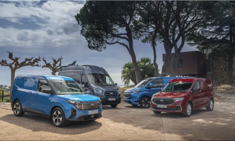 Ford E-Transit Courier and Ford Transit Connect PHEV