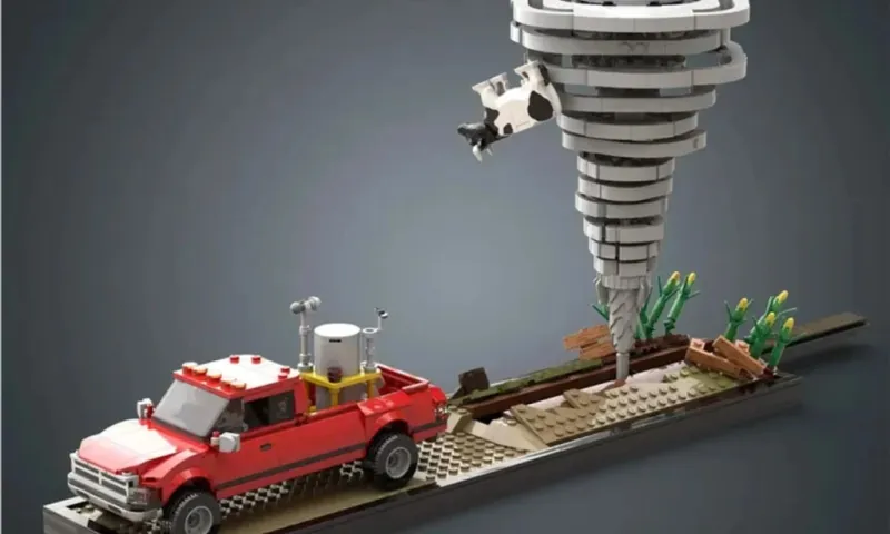 LEGO Twister Diorama