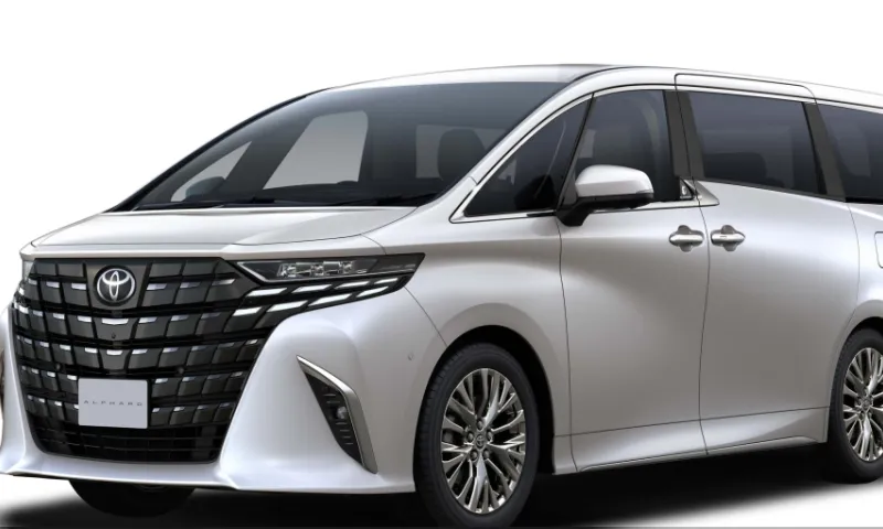 Toyota Alphard hybrid minivan