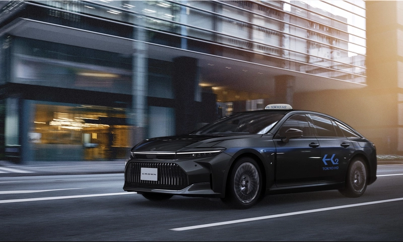 Toyota Crown Fuel Cell Taxi