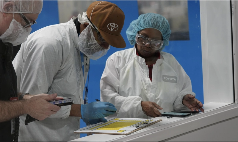 Toyota U.S. battery manufacturing