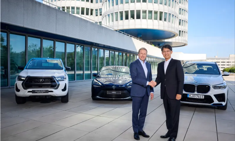 Toyota and BMW