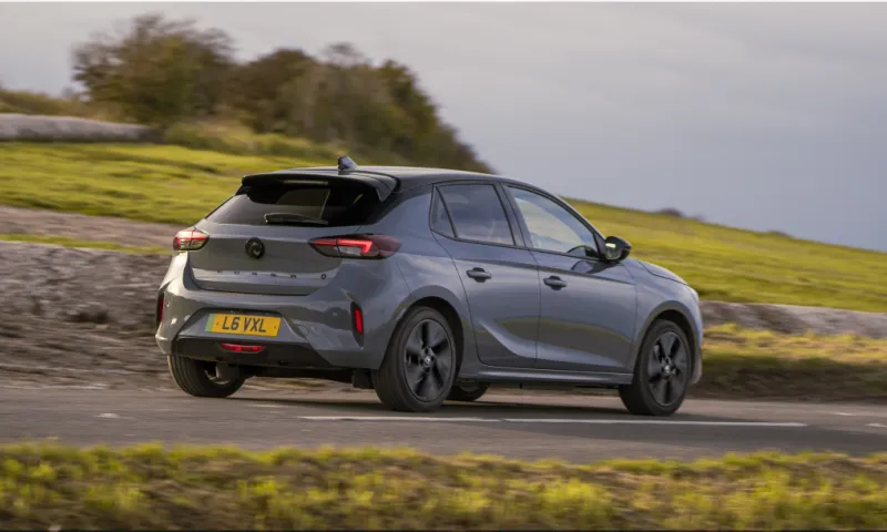 Vauxhall Corsa electric car