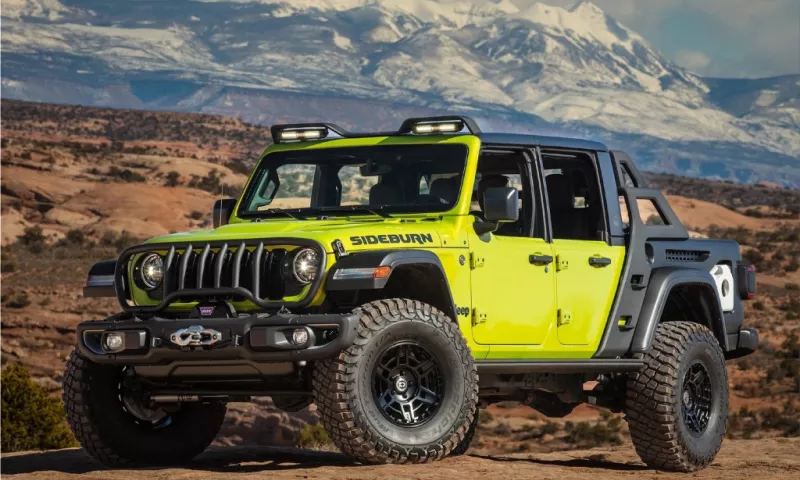 Jeep Gladiator Sideburn