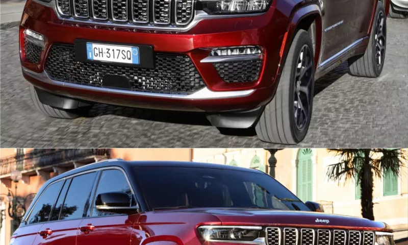 Grand Cherokee 4xe as a plug-in hybrid SUV