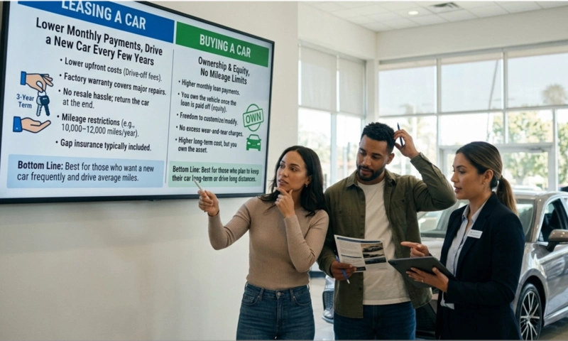 Leasing vs Buying a Car