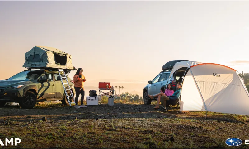 Subaru and Hipcamp