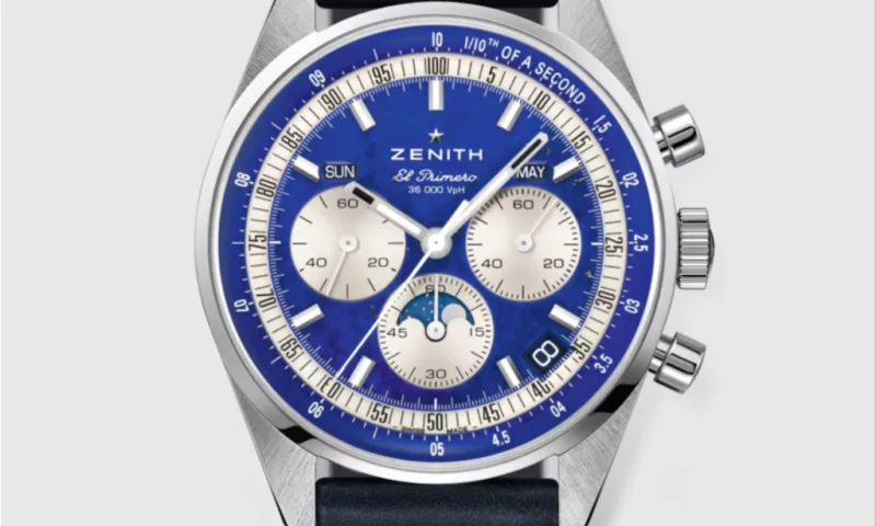 Zenith Chronomaster Original Triple Calendar Lapis Lazuli