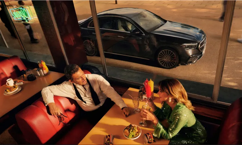 Antonio Banderas and Daughter Stella Star in Mercedes-Benz E-Class Campaign