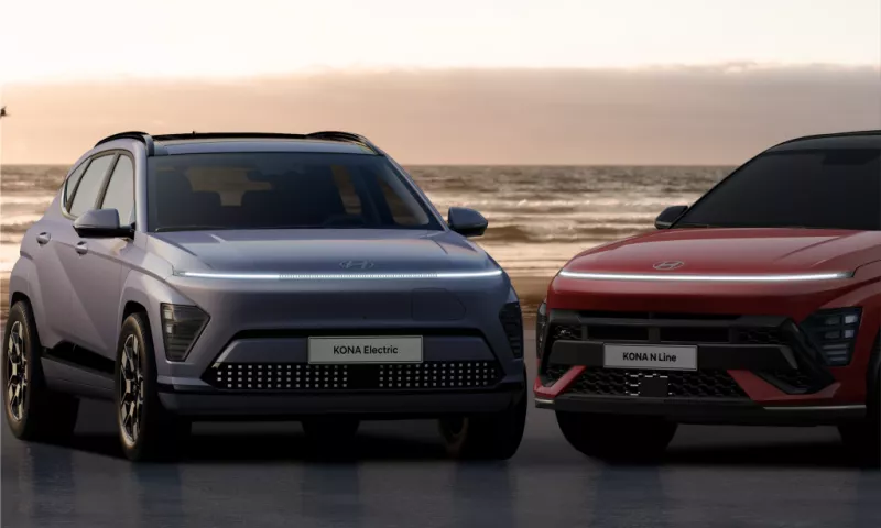 The new generation of the Hyundai Kona compact SUV