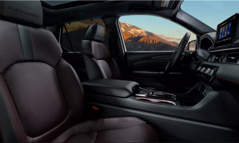 Luxury Meets Off-Road: Inside the 2025 Honda Pilot Black Edition