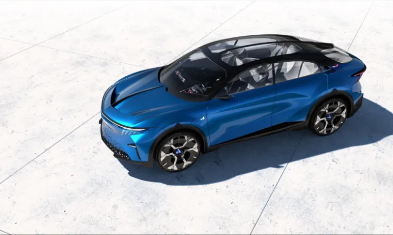 Alpine A390_β: A Dynamic Fusion of Fastback Performance and SUV Versatility