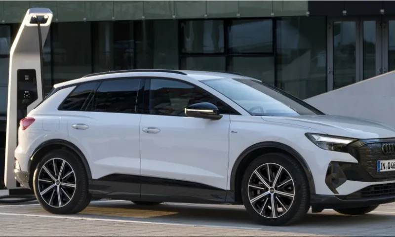The Audi Q4 40 e-tron