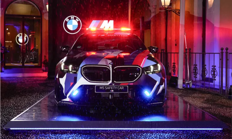 BMW M5 MotoGP Hybrid Safety Car: Merging High-Performance with Eco-Efficiency