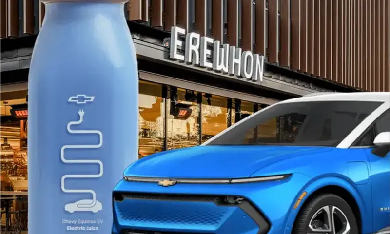 Chevrolet Equinox EV and Erewhon Release ‘Electric Juice’