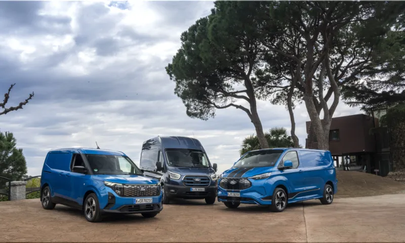 Ford E-Transit Courier and Ford Transit Connect PHEV