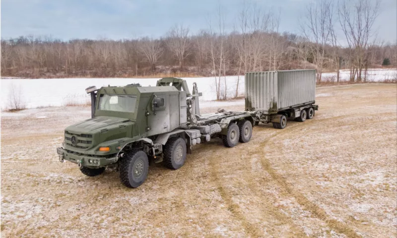 Off-Road Domination: Mercedes-Benz Zetros Takes Center Stage