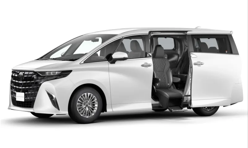 Toyota Alphard hybrid minivan