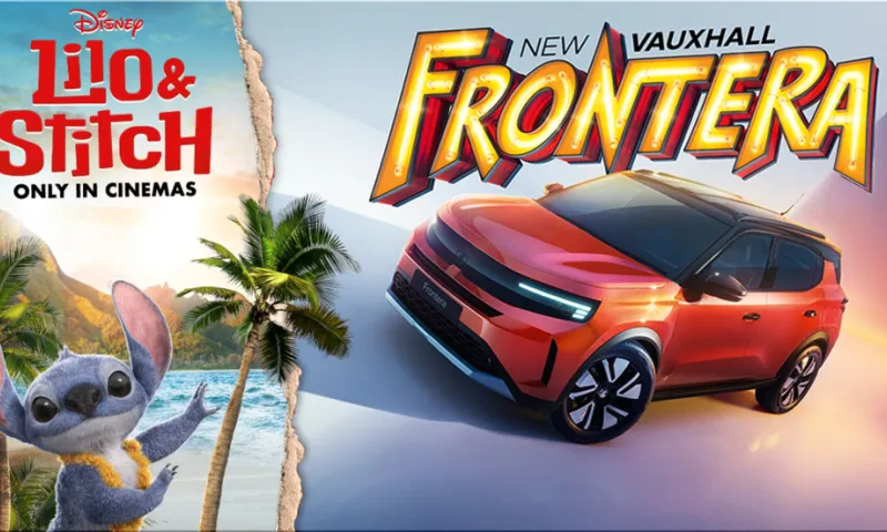 Vauxhall Frontera Teams with Disney in Smart SUV Launch Push
