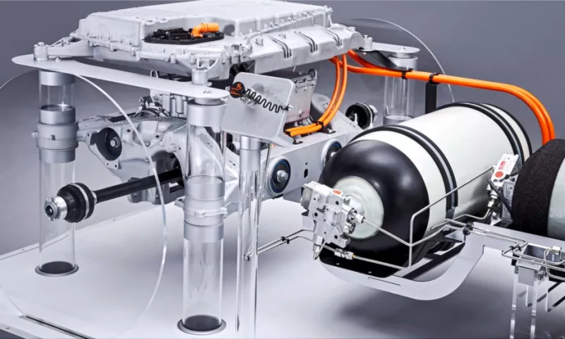 The application of hydrogen fuel cells in automobiles
