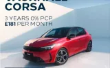 New Vauxhall Corsa Available for $227/Month