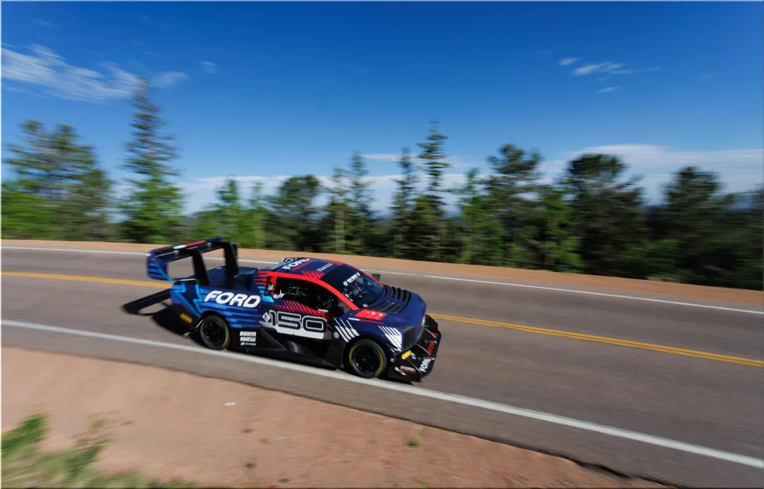 Lightning Strikes Twice: Ford Dominates Pikes Peak with F-150 SuperTruck