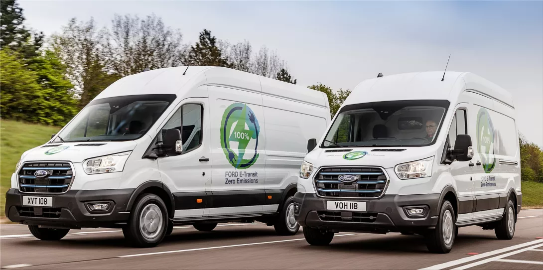 Ford E-Transit electric van