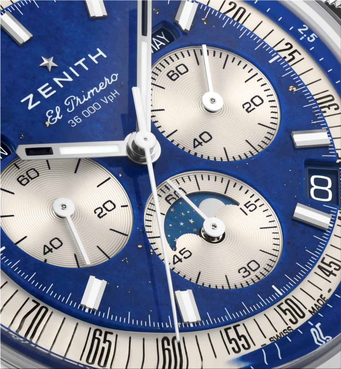 Zenith Chronomaster Original Triple Calendar Lapis Lazuli