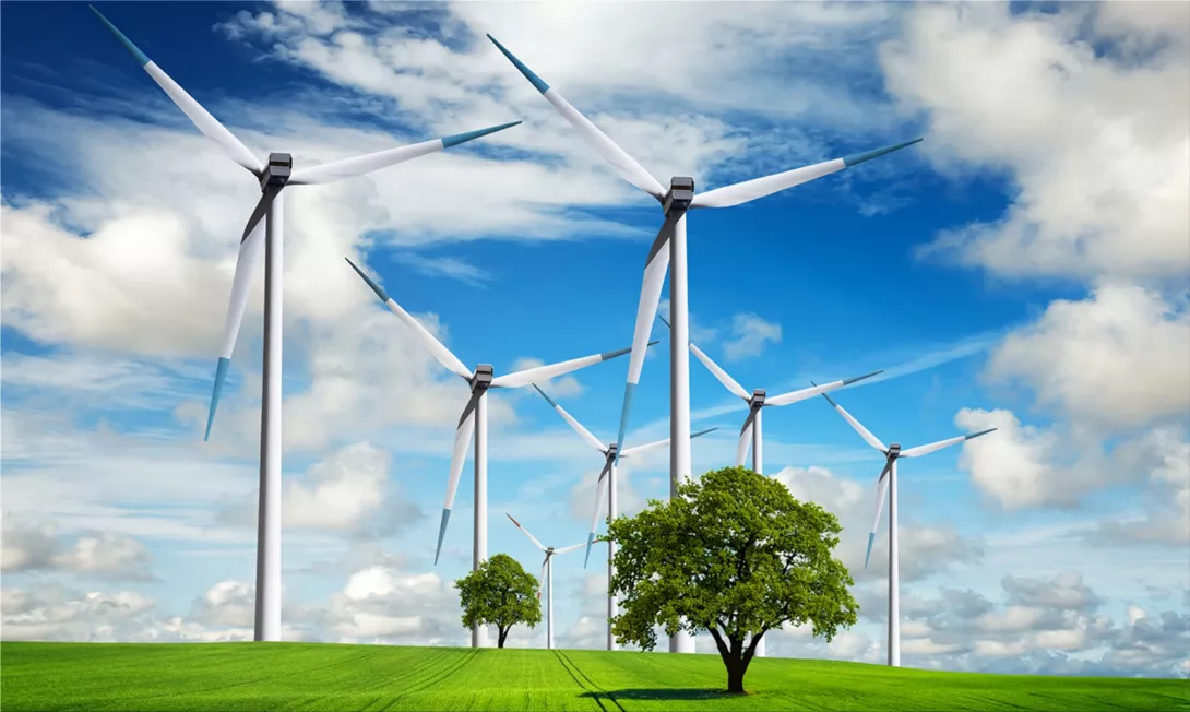 How is clean, green electricity produced?