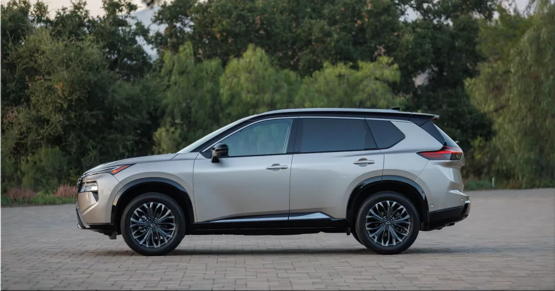 The 2024 Nissan Rogue SUV with Google Automotive Services