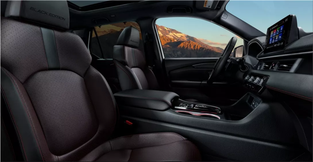 Luxury Meets Off-Road: Inside the 2025 Honda Pilot Black Edition