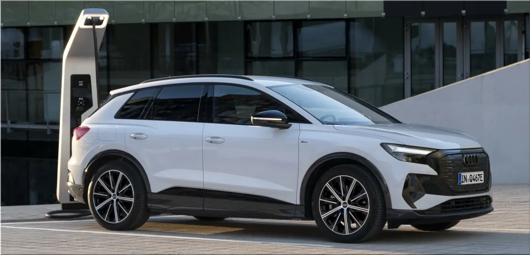 The Audi Q4 40 e-tron
