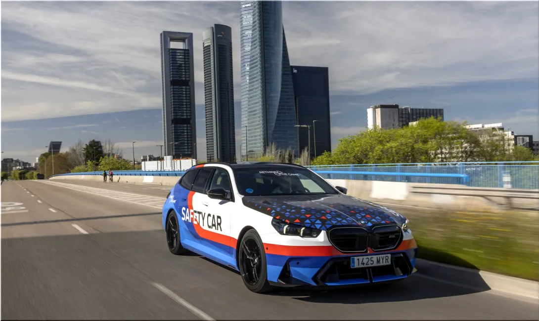 BMW M5 Touring Named Official Real Madrid CF Safety Car