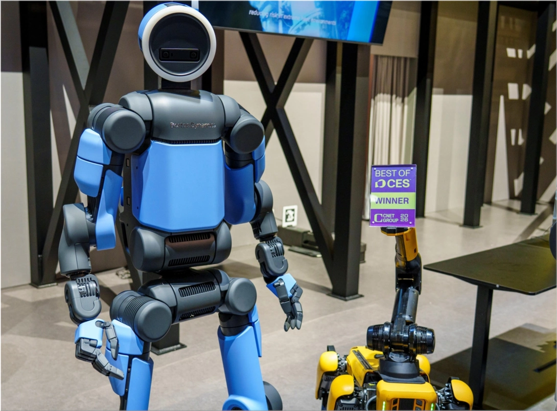 Boston Dynamics Atlas Wins Best Robot at CES 2026