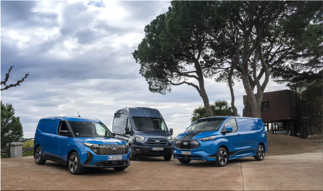 Ford E-Transit Courier and Ford Transit Connect PHEV