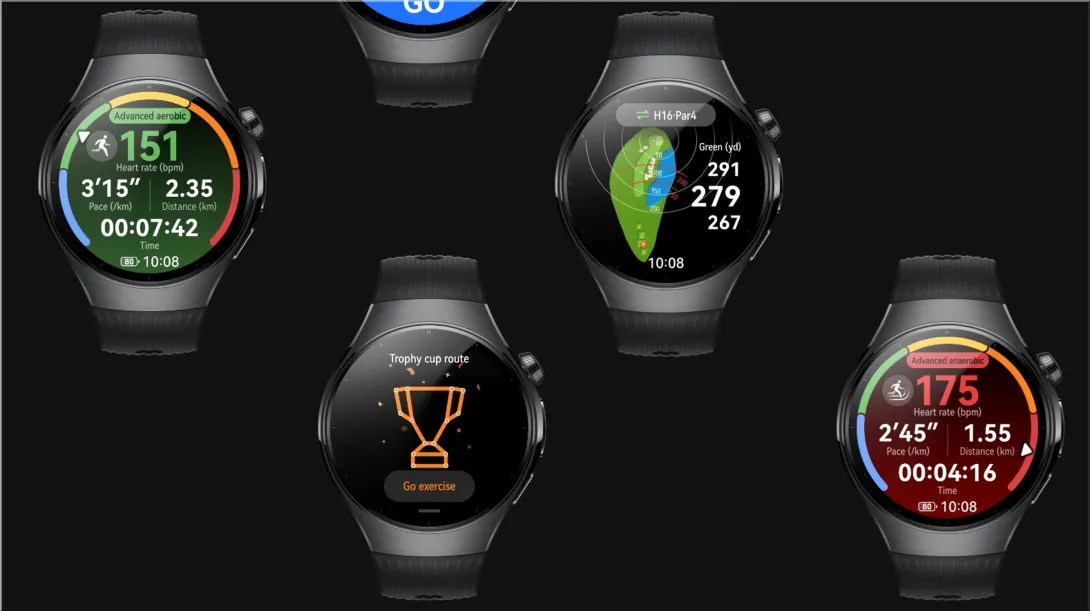 Huawei Watch 5 vs Fit 4