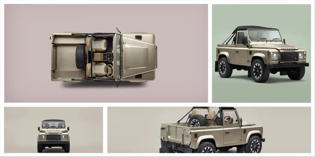 Land Rover Defender Classic V8 Soft Top