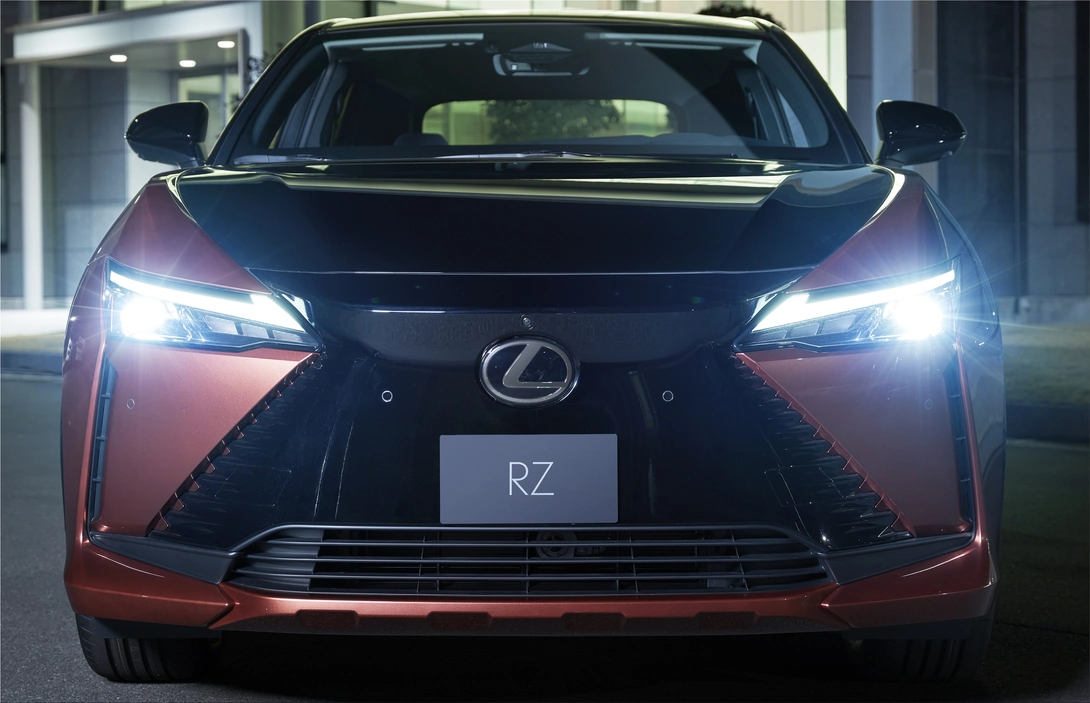 The new Lexus RZ 450e crossover SUV arrives in 2023