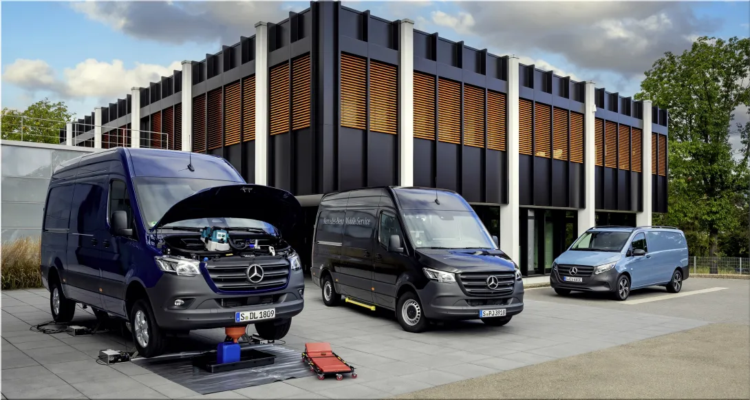 Mercedes-Benz Vans Launches Mobile Service to Reduce Fleet Downtime