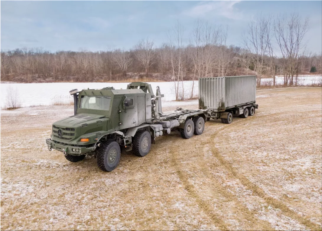 Off-Road Domination: Mercedes-Benz Zetros Takes Center Stage