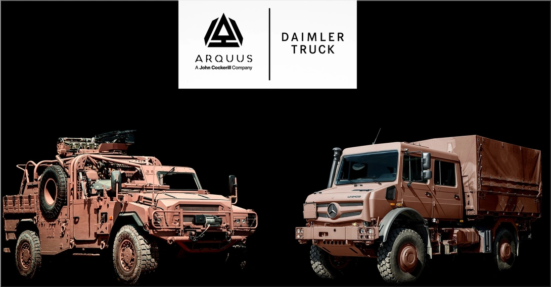 Daimler Truck and ARQUUS Partner to Modernize French Military Logistics Fleet