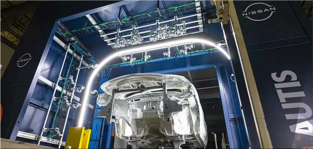 Revolutionizing Vehicle Paint: Nissan's AI-Enabled Technology for Perfect Coatings