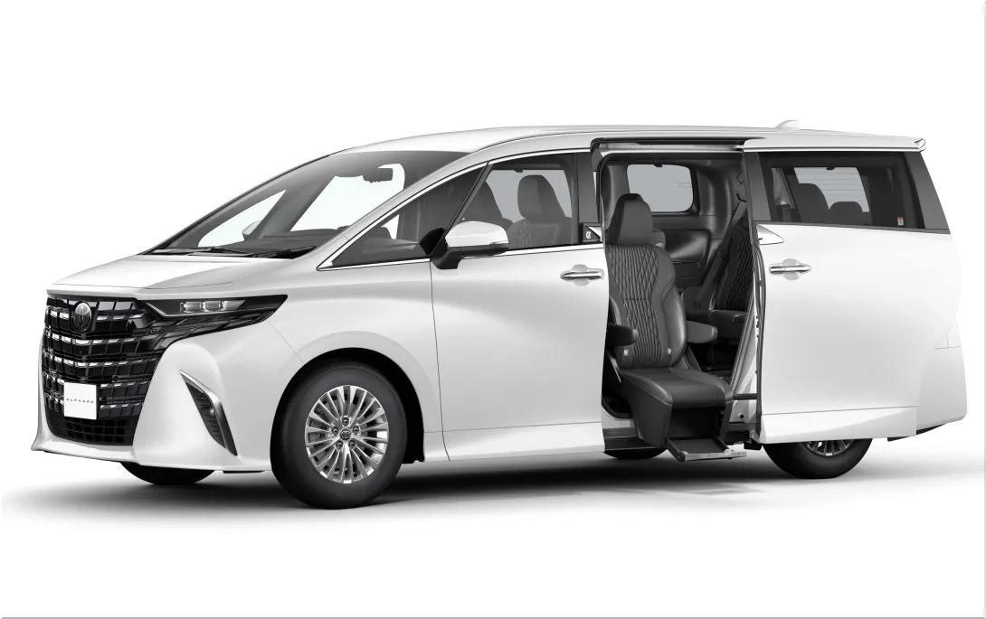 Toyota Alphard hybrid minivan