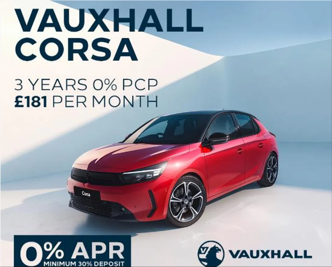 New Vauxhall Corsa Available for $227/Month